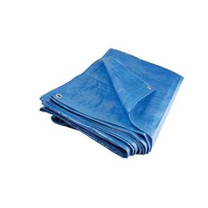 Полог тарпаулин укрывной 150 гр/м2, размер 3x3м с люверсами